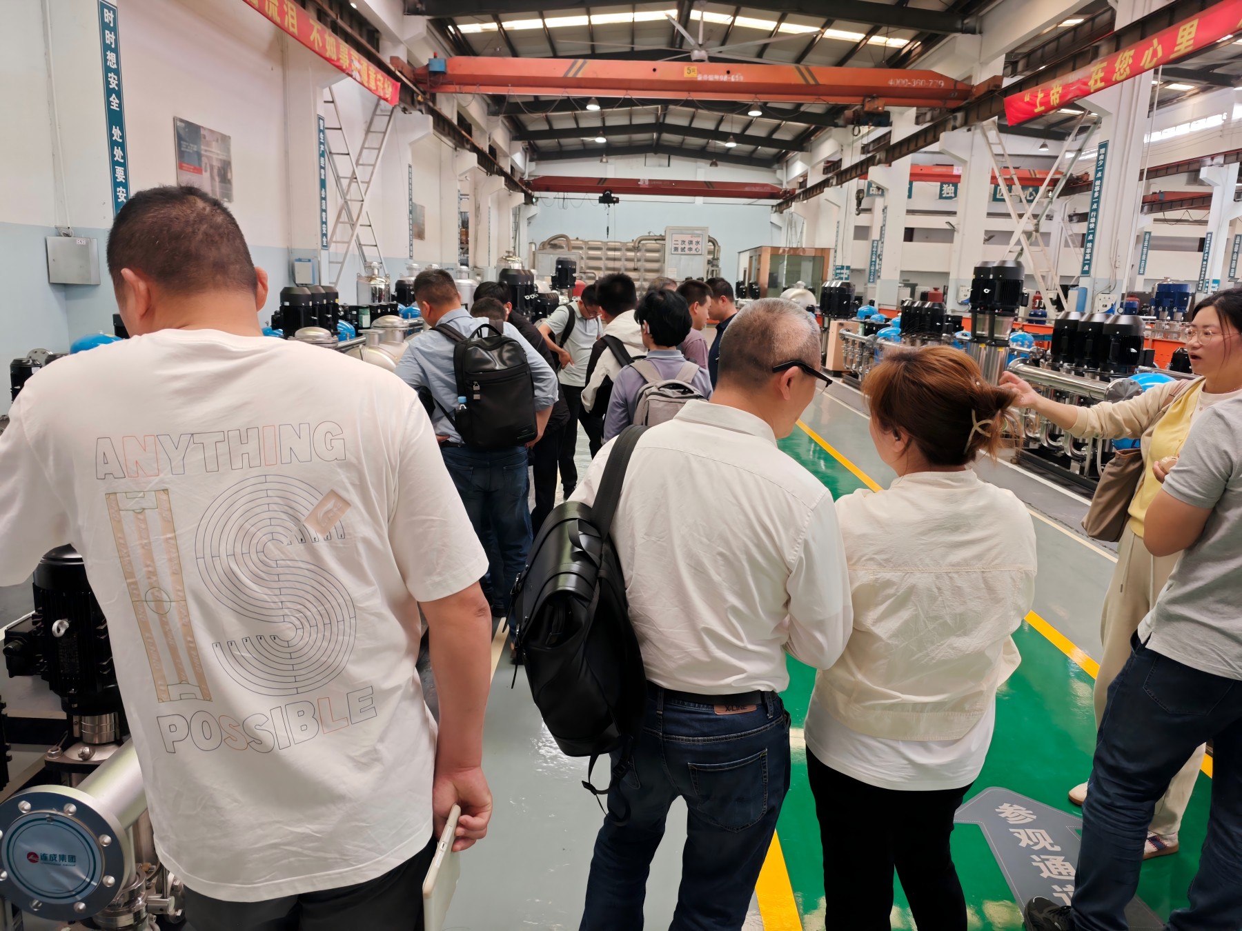 【世環(huán)通企業(yè)游學】走進連成泵業(yè)集團，解碼創(chuàng)新科技×綠色智造雙引擎-